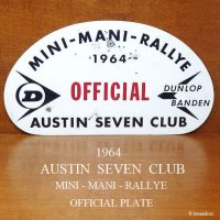 1964 AUSTIN SEVEN CLUB MINI-MANI-RALLYE OFFICIAL/1964ǯ 󥻥֥󥯥 ߥ˥ޥ˥꡼ ե ꥸʥץ졼