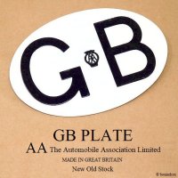 NOS 1960's ORIGINAL GB Plate AA/GBץ졼 AA ǥåɥȥå̤
