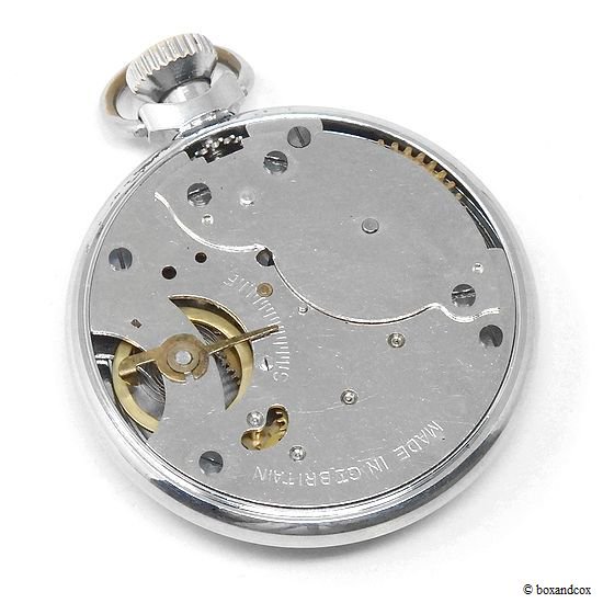 1960's SMITHS POCKET WATCH/スミス 懐中時計 SV/WH GN - bac style