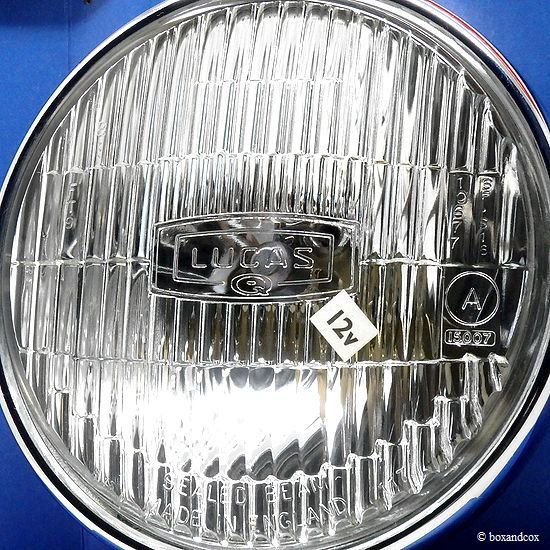 NOS 1968年 LUCAS FT9 FOG LAMP SILVER SABRE/ルーカス フォグランプ デッドストック ディスプレイBOX  ミントコンディション - bac style