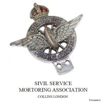 1940-50's CIVIL SERVICE MOTORING ASSOCIATION Хå COLLINS LONDON