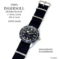 1960's INGERSOLL DIVERS WATCH 17Jewels/󥬡 ӥơ Сå 17 ӻ