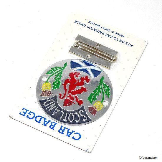 NOS 1960's SCOTLAND CAR BADGE PACK/スコットランド グリルバッジ