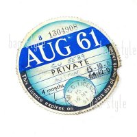 1961ǯ AUSTIN/ TAX DISC åǥAUG