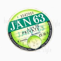 1963ǯ MORRIS/⡼ꥹ TAX DISC åǥJAN