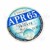 1965ǯ AUSTIN/ TAX DISC åǥAPR