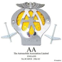 ORIGINAL AA CAR BADGE/ʪ ꥸʥ AA Хå 8C46918 (1962-1963) եƥ°