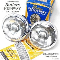 NOS 1960's BUTLERS HIGHWAY SPOT LAMPS SET/Хȥ顼 ݥåȥ å ǥåɥȥå BOX