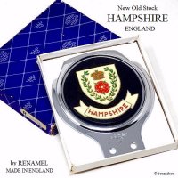 NOS 1960's ENGLAND HAMPSHIRE CAR BADGE/󥰥 ϥץ㡼 Хå ǥåɥȥå ꥸʥBOX RENAMEL