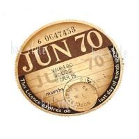 1970ǯ MORRIS/⡼ꥹ TAX DISC åǥJUN