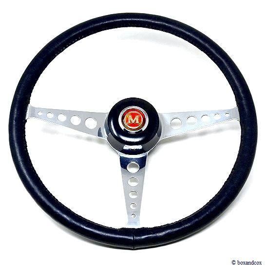 1960's SPEEDWELL FORMULA LETHER STEERING WHEEL/スピード