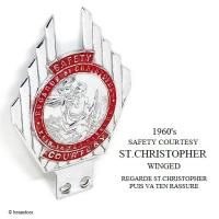 1960's WINGED ST.CHRISTOPHER/ ȡꥹȥե Хå RED