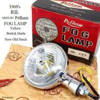 NOS 1960's RIL Pelham FOG LAMP Yellow/ ե ǥåɥȥå ꥸʥBOX