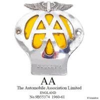 ORIGINAL AA CAR BADGE/ʪ ꥸʥ AA Хå 9B55374 (1960-1961) 