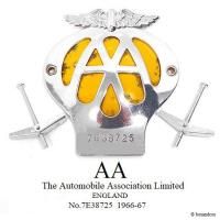 ORIGINAL AA CAR BADGE/ʪ ꥸʥ AA Хå 7E38725 (1966-1967) եƥ°
