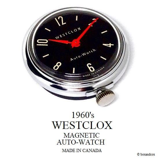 1960's WESTCLOX MAGNETIC AUTO-WATCH/ウエストクロックス モーター