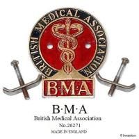 1950-60's BMA British Medical Association CAR BADGE/ѹղ С Хå No.26271