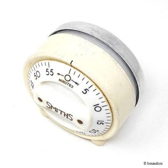 1950's SMITHS RIGER MINUTE TIMER/スミス キッチンタイマー