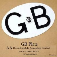NOS 1960's ORIGINAL GB Plate AA/GBץ졼 AA ǥåɥȥå̤