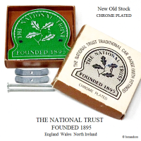 NOS THE NATIONAL TRUST GRILLE BADGE/�ʥ���ʥ�ȥ饹�� �����Хå� �ǥåɥ��ȥå� ���ꥸ�ʥ�BOX