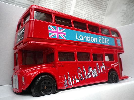 ロンドンバス おしゃれ小物 レトロ ミニカー ワーゲンバス ビートル - 置物