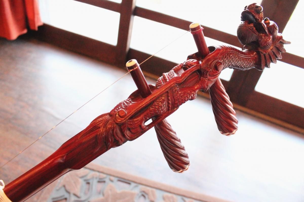 龍頭彫刻紫檀二胡 （試聴可） - 二胡の通販、卸販売なら|中国