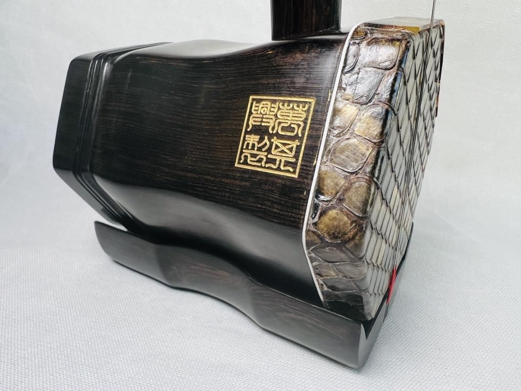 彫刻黒檀二胡 雲上 N-KTC25-0101（試聴可） - 二胡の通販、卸