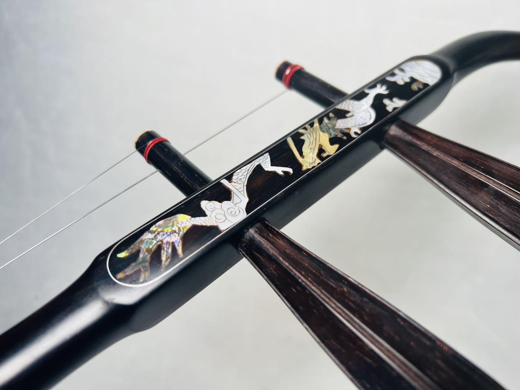 螺鈿大葉紫檀二胡 龍 N-STBLRD43-0101（試聴可） - 二胡の通販、卸販売