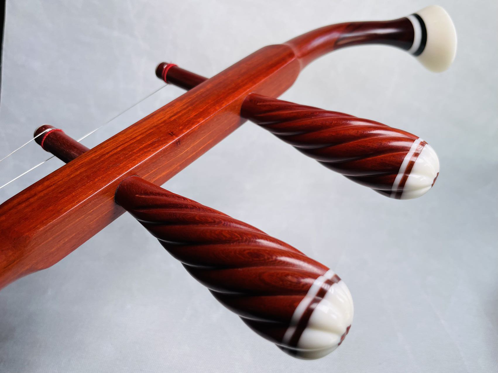 中国楽器 高級紫壇二胡 - 楽器、器材