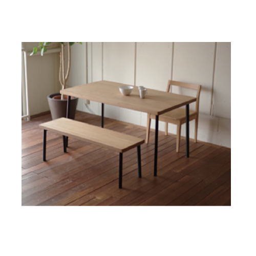 EGRET DINING-TABLE A IRON / イーグレット ダイニングテーブルA アイアンレッグ：  ミッドセンチュリーのデザイナーズ家具｜ギャレットインテリア＠中目黒