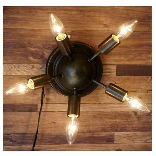 明かり　灯火　電気　インテリア　パブミラー　ロック喫茶　プールバー　USED SPARK Wall-lamp / スパークウォールランプ - デザイナーズ家具 ミッド