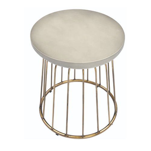 Wire Stool White Conclete/ ワイヤースツール コンクリート 