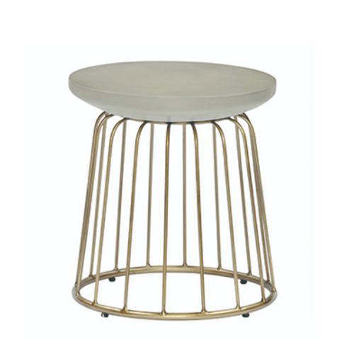Wire Stool White Conclete/ ワイヤースツール コンクリート 