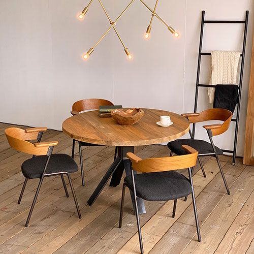 Jati circle 110dining table / ジャティ サークル110ダイニングテーブル　- デザイナーズ家具  ミッドセンチュリーのデザイナーズ家具｜ギャレットインテリア＠中目黒