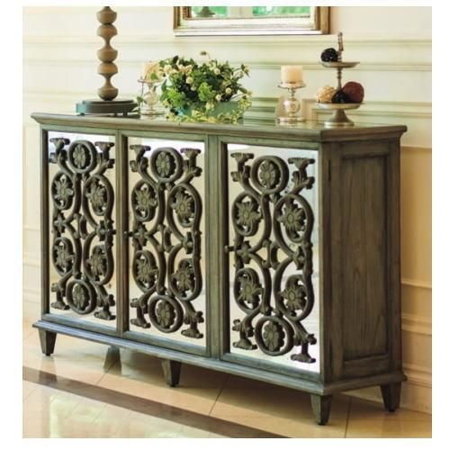 FLOWER CARVINGS CABINET / フラワーカービングスキャビネット