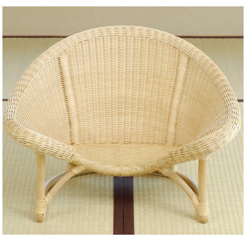 rattan low chair