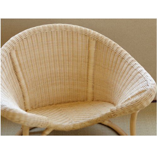 rattan low chair