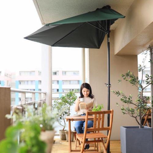 Garden half-parasol / ガーデンハーフパラソル - デザイナーズ家具  ミッドセンチュリーのデザイナーズ家具｜ギャレットインテリア＠中目黒