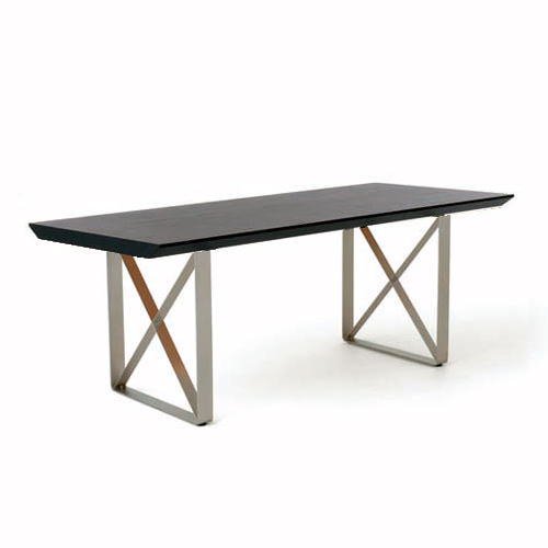 Kiza dining table stainless leg / キザ ダイニングテーブル ステンレスレッグ - Garret Interior