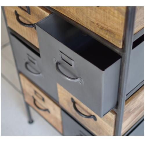 IRON WOODEN DRAWER CHEST / アイアンウッデンドロワーチェスト - デザイナーズ家具  ミッドセンチュリーのデザイナーズ家具｜ギャレットインテリア＠中目黒