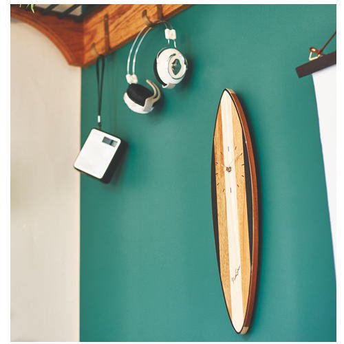 Surfboard wall clock / サーフボードウォールクロック - デザイナーズ 