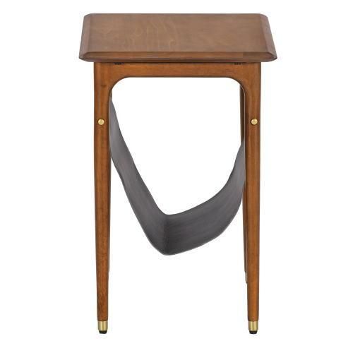Julie side table with magazunie rack / ジュリーサイド