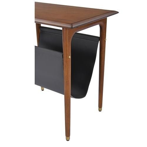 Julie side table with magazunie rack / ジュリーサイド