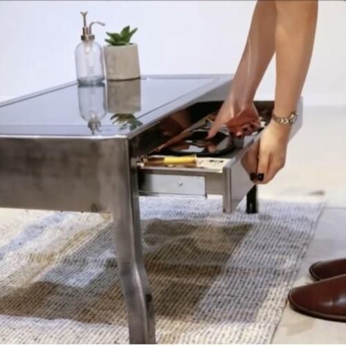 Iron low-table 120 / アイアンローテーブル120 - デザイナーズ Iron low-table 120 / アイアンローテーブル120 - デザイナーズ
