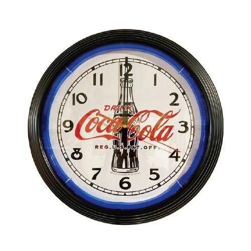 NEON CLOCK COKA-COLA BLUE / ネオンクロック コカ・コーラ ブルー-　デザイナーズ家具  ミッドセンチュリーのデザイナーズ家具｜ギャレットインテリア＠中目黒｜ペニージャパン/PennyJapan