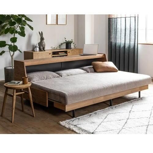 2人掛け・3人掛けソファ HUSKY SOFA BED 子育て世代に最適！くつろぐ・寝るを1台で実現、フレキシブルに