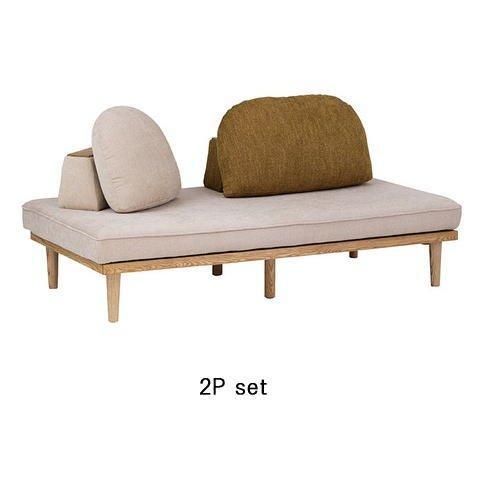 【美品】MOKE モーク 2Pベース単品 ソファ アイランド カスタード色 美品】MOKE モーク 2Pベース単品 ソファ アイランド カスタード