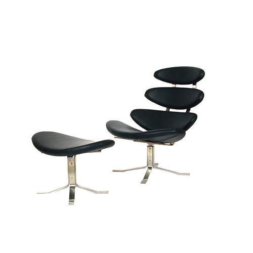 Corona Chair & Ottoman / コロナチェア&オットマン - デザイナーズ