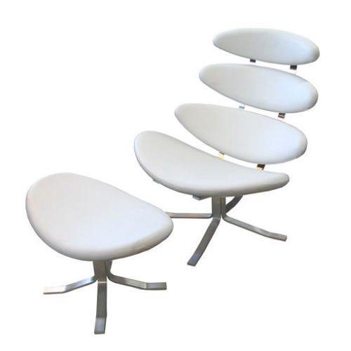 Corona Chair & Ottoman / コロナチェア&オットマン - デザイナーズ
