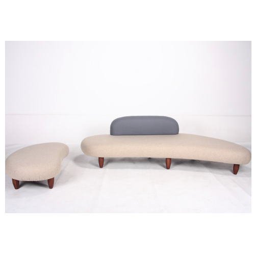 IsamuNoguchi Freeform Sofa+Ottoman / イサムノグチ フリーフォームソファー+オットマン - Garret  Interior